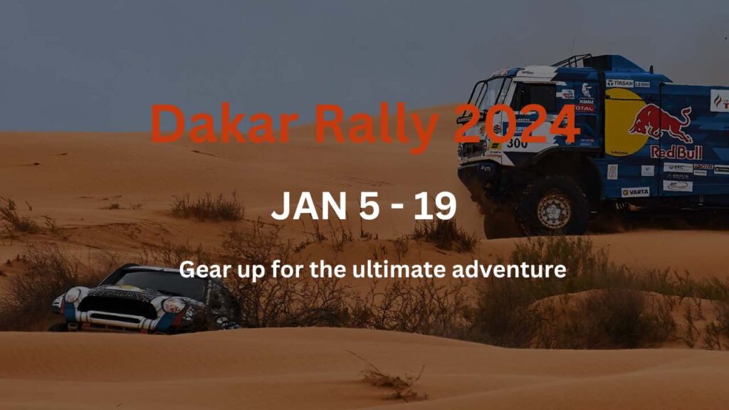 Dakar Rally 2024: Gear up for the ultimate adventure